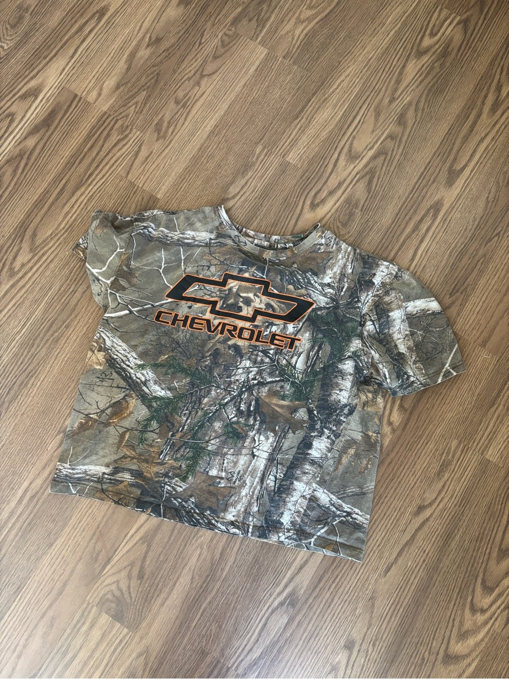 100% cotton Camo Short-Sleeve Tee - Brown/Green
